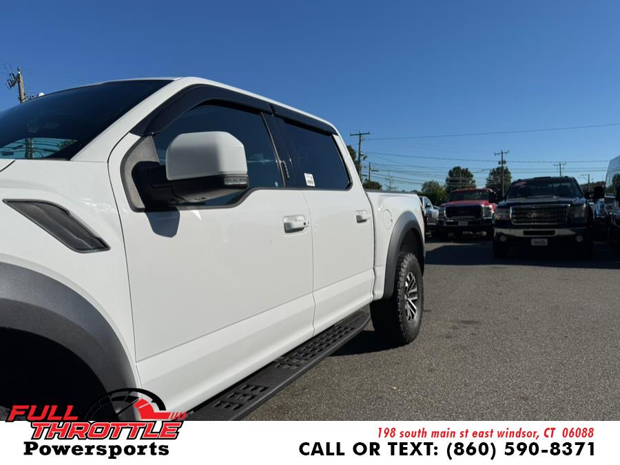 2019 Ford F-150 Raptor 4WD SuperCrew 5.5'' Box, available for sale in East Windsor, Connecticut | Full Throttle Power Sports LLC. East Windsor, Connecticut 2019 Ford F-150 Raptor 4WD SuperCrew 5.5'' Box, available for sale in East Windsor, Connecticut | Full Throttle Power Sports LLC. East Windsor, Connecticut