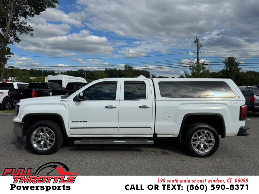 2017 GMC Sierra 1500 4WD Double Cab 143.5" SLT, available for sale in East Windsor, Connecticut | Full Throttle Power Sports LLC. East Windsor, Connecticut 2017 GMC Sierra 1500 4WD Double Cab 143.5" SLT, available for sale in East Windsor, Connecticut | Full Throttle Power Sports LLC. East Windsor, Connecticut