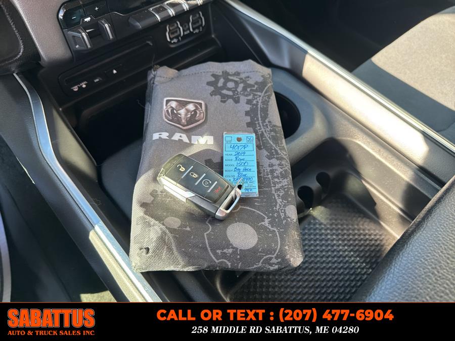 2019 Ram 1500 Big Horn/Lone Star 4x4 Crew Cab 5''7" Box, available for sale in Sabattus, Maine | Sabattus Auto and Truck Sales Inc. Sabattus, Maine 2019 Ram 1500 Big Horn/Lone Star 4x4 Crew Cab 5''7" Box, available for sale in Sabattus, Maine | Sabattus Auto and Truck Sales Inc. Sabattus, Maine