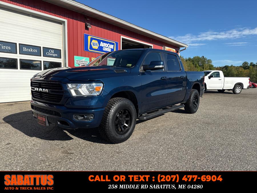 2019 Ram 1500 Big Horn/Lone Star 4x4 Crew Cab 5''7" Box, available for sale in Sabattus, Maine | Sabattus Auto and Truck Sales Inc. Sabattus, Maine 2019 Ram 1500 Big Horn/Lone Star 4x4 Crew Cab 5''7" Box, available for sale in Sabattus, Maine | Sabattus Auto and Truck Sales Inc. Sabattus, Maine