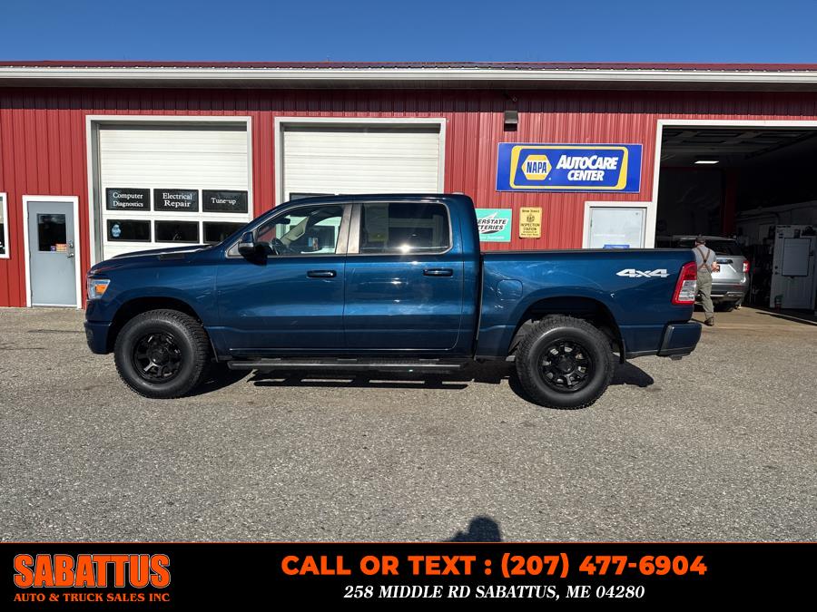 2019 Ram 1500 Big Horn/Lone Star 4x4 Crew Cab 5''7" Box, available for sale in Sabattus, Maine | Sabattus Auto and Truck Sales Inc. Sabattus, Maine 2019 Ram 1500 Big Horn/Lone Star 4x4 Crew Cab 5''7" Box, available for sale in Sabattus, Maine | Sabattus Auto and Truck Sales Inc. Sabattus, Maine