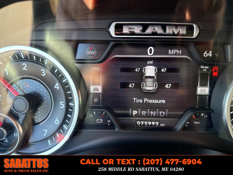 2019 Ram 1500 Big Horn/Lone Star 4x4 Crew Cab 5''7" Box, available for sale in Sabattus, Maine | Sabattus Auto and Truck Sales Inc. Sabattus, Maine 2019 Ram 1500 Big Horn/Lone Star 4x4 Crew Cab 5''7" Box, available for sale in Sabattus, Maine | Sabattus Auto and Truck Sales Inc. Sabattus, Maine