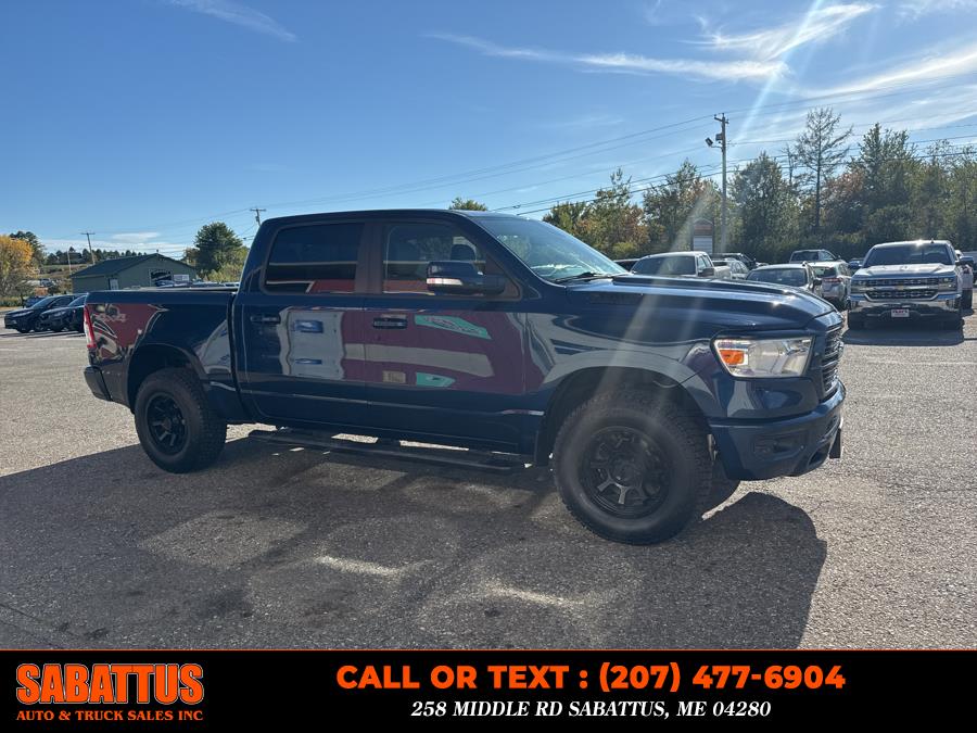2019 Ram 1500 Big Horn/Lone Star 4x4 Crew Cab 5''7" Box, available for sale in Sabattus, Maine | Sabattus Auto and Truck Sales Inc. Sabattus, Maine 2019 Ram 1500 Big Horn/Lone Star 4x4 Crew Cab 5''7" Box, available for sale in Sabattus, Maine | Sabattus Auto and Truck Sales Inc. Sabattus, Maine