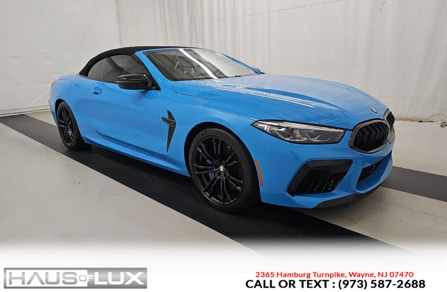 2022 BMW M8 Competition Convertible, available for sale in Wayne, New Jersey | Haus of Lux. Wayne, New Jersey 2022 BMW M8 Competition Convertible, available for sale in Wayne, New Jersey | Haus of Lux. Wayne, New Jersey
