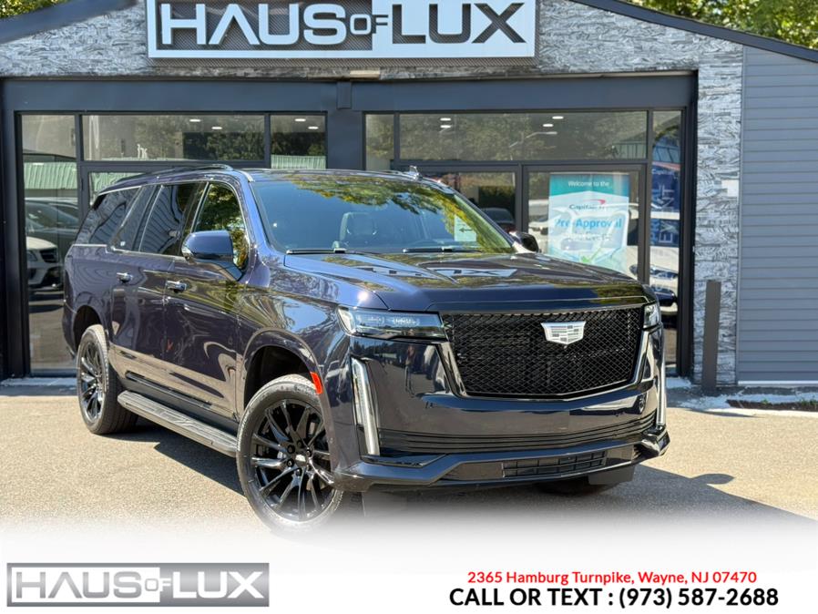 2023 Cadillac Escalade ESV 4WD 4dr Sport, available for sale in Wayne, New Jersey | Haus of Lux. Wayne, New Jersey 2023 Cadillac Escalade ESV 4WD 4dr Sport, available for sale in Wayne, New Jersey | Haus of Lux. Wayne, New Jersey