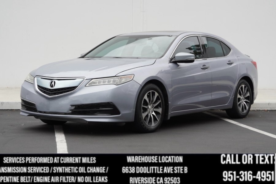 2015 Acura TLX (SUNROOF ( LEATHER ) BACK UP CAM/ BLUETOOTH, available for sale in Riverside, California | Big Timin Motors LLC. Riverside, California 2015 Acura TLX (SUNROOF ( LEATHER ) BACK UP CAM/ BLUETOOTH, available for sale in Riverside, California | Big Timin Motors LLC. Riverside, California