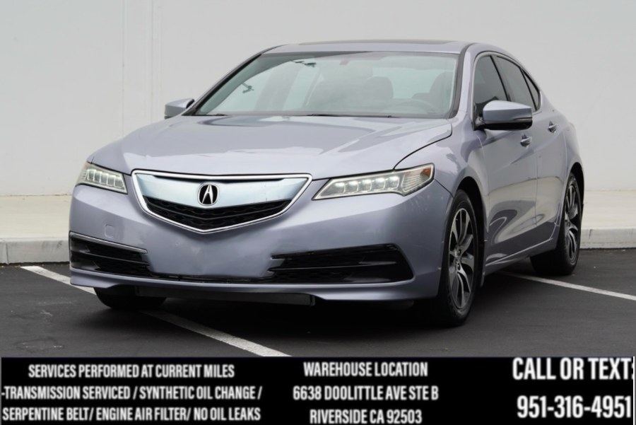 2015 Acura TLX (SUNROOF ( LEATHER ) BACK UP CAM/ BLUETOOTH, available for sale in Riverside, California | Big Timin Motors LLC. Riverside, California 2015 Acura TLX (SUNROOF ( LEATHER ) BACK UP CAM/ BLUETOOTH, available for sale in Riverside, California | Big Timin Motors LLC. Riverside, California