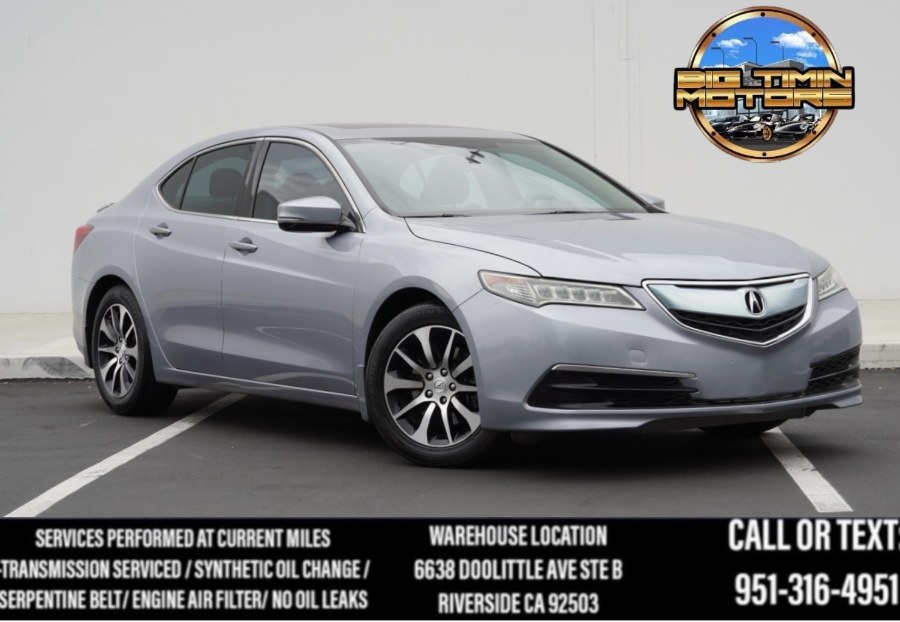 2015 Acura TLX (SUNROOF ( LEATHER ) BACK UP CAM/ BLUETOOTH, available for sale in Riverside, California | Big Timin Motors LLC. Riverside, California 2015 Acura TLX (SUNROOF ( LEATHER ) BACK UP CAM/ BLUETOOTH, available for sale in Riverside, California | Big Timin Motors LLC. Riverside, California