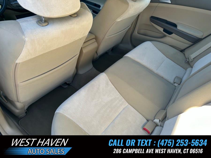 2009 Honda Accord Sdn 4dr I4 Auto LX-P PZEV, available for sale in West Haven, Connecticut | West Haven Auto Sales LLC. West Haven, Connecticut 2009 Honda Accord Sdn 4dr I4 Auto LX-P PZEV, available for sale in West Haven, Connecticut | West Haven Auto Sales LLC. West Haven, Connecticut