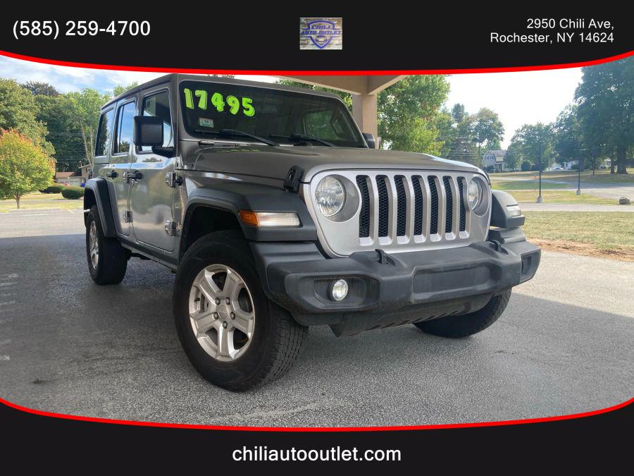 Used 2018 Jeep Wrangler Unlimited in Wolcott, New York | Auto Hunter CNY. Wolcott, New York