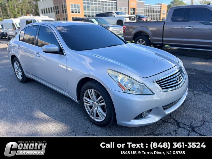 2013 Infiniti G37 Sedan 4dr x AWD, available for sale in Toms River, New Jersey | Country Motors. Toms River, New Jersey 2013 Infiniti G37 Sedan 4dr x AWD, available for sale in Toms River, New Jersey | Country Motors. Toms River, New Jersey