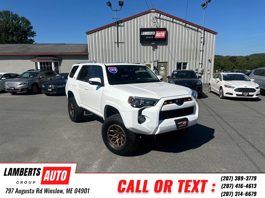 2018 Toyota 4runner SR5, available for sale in Winslow, Maine | Lamberts Auto Group LLC. Winslow, Maine 2018 Toyota 4runner SR5, available for sale in Winslow, Maine | Lamberts Auto Group LLC. Winslow, Maine