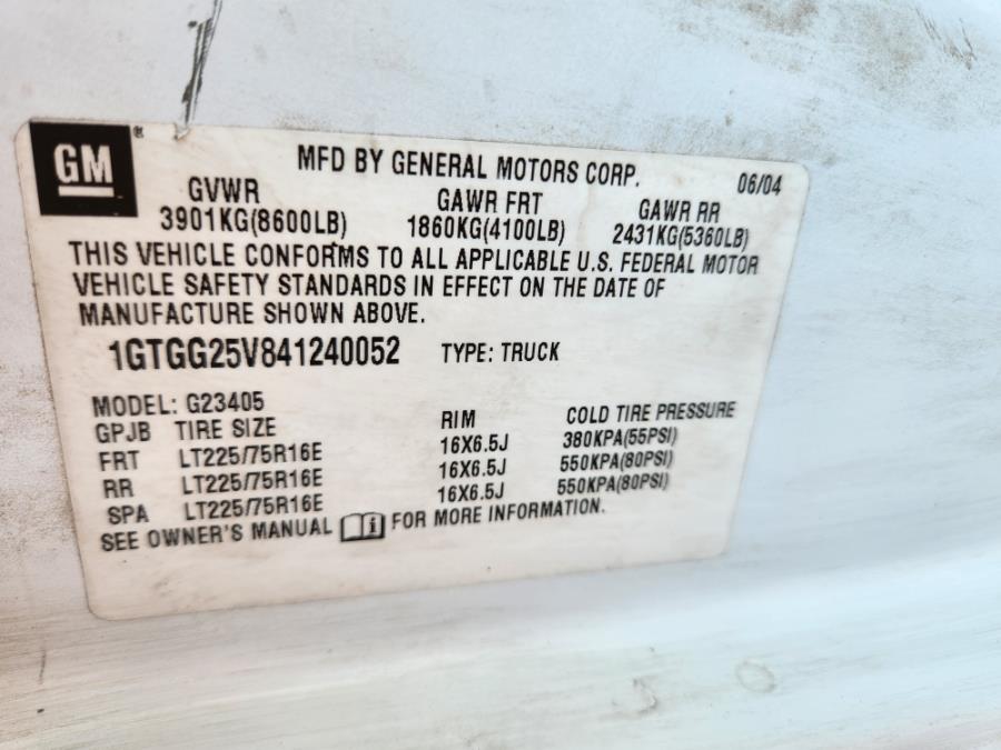 2004 GMC Savana Cargo Van 2500 135" WB RWD, available for sale in West Babylon, New York | SGM Auto Sales. West Babylon, New York 2004 GMC Savana Cargo Van 2500 135" WB RWD, available for sale in West Babylon, New York | SGM Auto Sales. West Babylon, New York