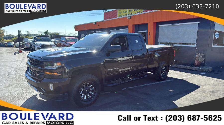 2018 Chevrolet Silverado 1500 Double Cab Z71 LT Pickup 4D 6 1/2 ft, available for sale in New Haven, Connecticut | Boulevard Motors LLC. New Haven, Connecticut 2018 Chevrolet Silverado 1500 Double Cab Z71 LT Pickup 4D 6 1/2 ft, available for sale in New Haven, Connecticut | Boulevard Motors LLC. New Haven, Connecticut
