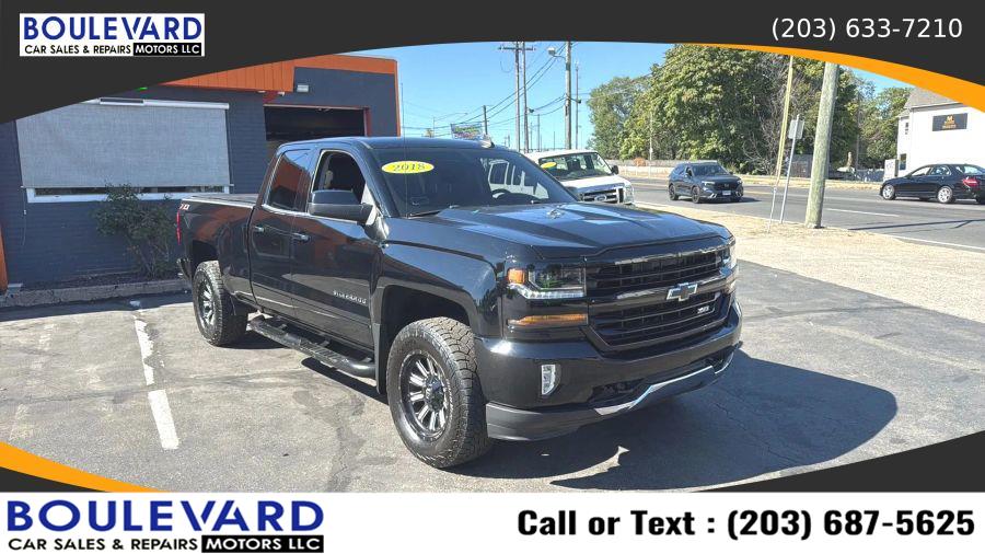 2018 Chevrolet Silverado 1500 Double Cab Z71 LT Pickup 4D 6 1/2 ft, available for sale in New Haven, Connecticut | Boulevard Motors LLC. New Haven, Connecticut 2018 Chevrolet Silverado 1500 Double Cab Z71 LT Pickup 4D 6 1/2 ft, available for sale in New Haven, Connecticut | Boulevard Motors LLC. New Haven, Connecticut