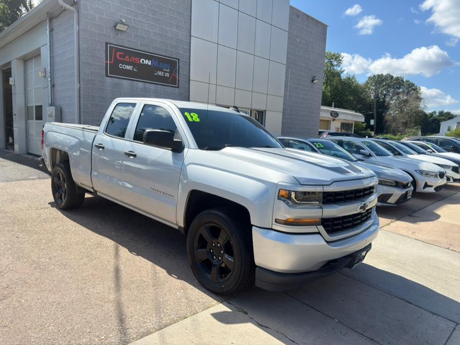 2018 Chevrolet Silverado 1500 4WD Double Cab 143.5" Custom, available for sale in Manchester, Connecticut | Carsonmain LLC. Manchester, Connecticut 2018 Chevrolet Silverado 1500 4WD Double Cab 143.5" Custom, available for sale in Manchester, Connecticut | Carsonmain LLC. Manchester, Connecticut