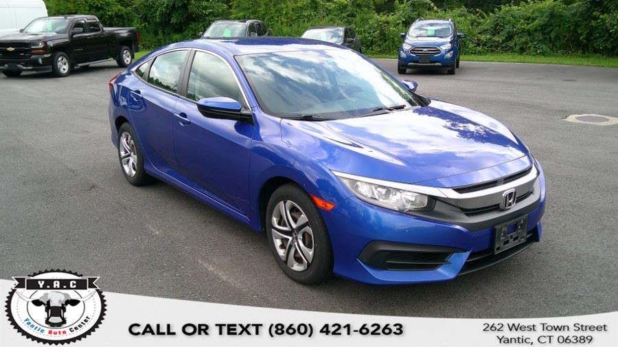 2017 Honda Civic Sedan LX CVT, available for sale in Yantic, Connecticut | Yantic Auto Center. Yantic, Connecticut