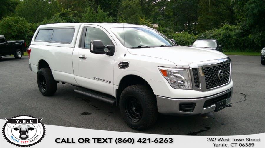 2017 Nissan Titan XD 4x4 Diesel Single Cab SV, available for sale in Yantic, Connecticut | Yantic Auto Center. Yantic, Connecticut 2017 Nissan Titan XD 4x4 Diesel Single Cab SV, available for sale in Yantic, Connecticut | Yantic Auto Center. Yantic, Connecticut