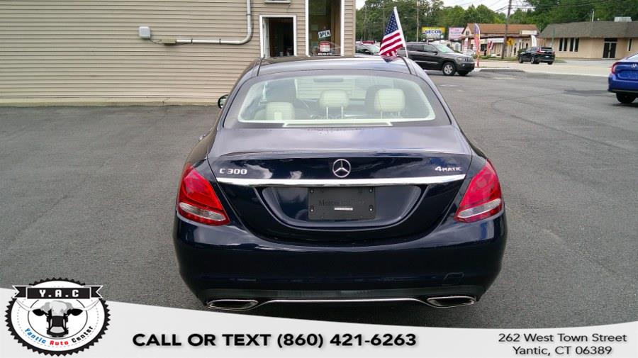2017 Mercedes-Benz C-Class C 300 4MATIC Sedan with Sport Pkg, available for sale in Yantic, Connecticut | Yantic Auto Center. Yantic, Connecticut 2017 Mercedes-Benz C-Class C 300 4MATIC Sedan with Sport Pkg, available for sale in Yantic, Connecticut | Yantic Auto Center. Yantic, Connecticut