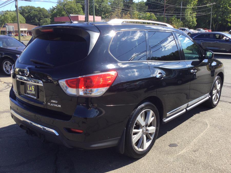 2014 Nissan Pathfinder 4WD 4dr Platnium, available for sale in Plantsville, Connecticut | L&S Automotive LLC. Plantsville, Connecticut 2014 Nissan Pathfinder 4WD 4dr Platnium, available for sale in Plantsville, Connecticut | L&S Automotive LLC. Plantsville, Connecticut