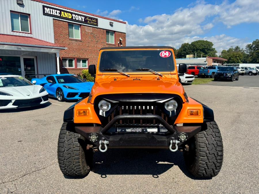 2004 Jeep Wrangler 2dr X, available for sale in South Windsor, Connecticut | Mike And Tony Auto Sales, Inc. South Windsor, Connecticut 2004 Jeep Wrangler 2dr X, available for sale in South Windsor, Connecticut | Mike And Tony Auto Sales, Inc. South Windsor, Connecticut