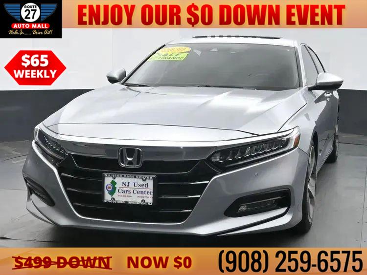 2020 Honda Accord Touring Sedan 4D, available for sale in Linden, New Jersey | Route 27 Auto Mall. Linden, New Jersey 2020 Honda Accord Touring Sedan 4D, available for sale in Linden, New Jersey | Route 27 Auto Mall. Linden, New Jersey