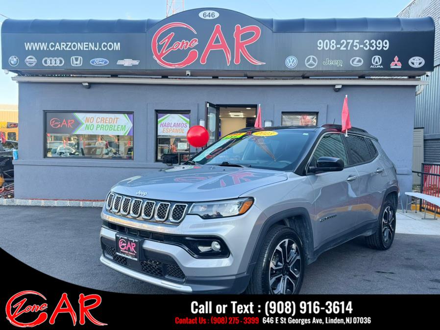 Used 2023 Jeep Compass in Linden, New Jersey | Car Zone. Linden, New Jersey