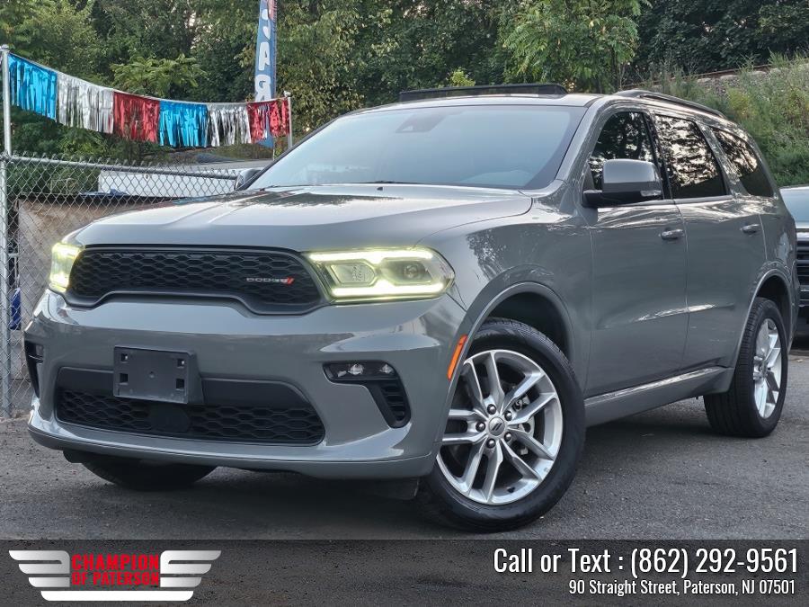 2022 Dodge Durango GT Plus AWD, available for sale in Paterson, New Jersey | Champion of Paterson. Paterson, New Jersey 2022 Dodge Durango GT Plus AWD, available for sale in Paterson, New Jersey | Champion of Paterson. Paterson, New Jersey
