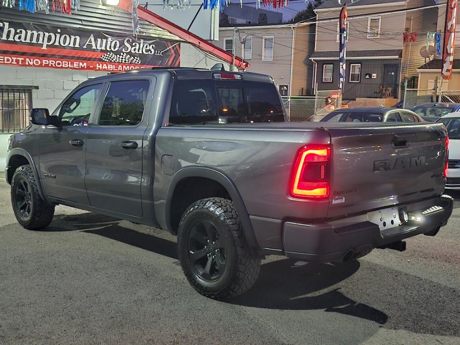 2022 Ram 1500 Rebel 4x4 Crew Cab 5''7" Box, available for sale in Paterson, New Jersey | Champion of Paterson. Paterson, New Jersey 2022 Ram 1500 Rebel 4x4 Crew Cab 5''7" Box, available for sale in Paterson, New Jersey | Champion of Paterson. Paterson, New Jersey