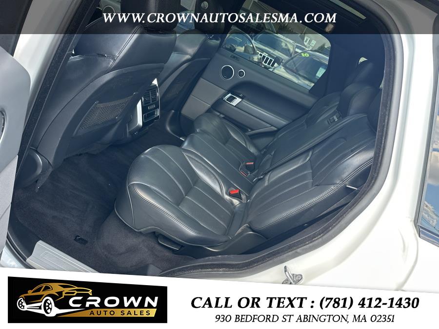2015 Land Rover Range Rover Sport 4WD 4dr Supercharged, available for sale in Abington, Massachusetts | Crown Auto Sales. Abington, Massachusetts 2015 Land Rover Range Rover Sport 4WD 4dr Supercharged, available for sale in Abington, Massachusetts | Crown Auto Sales. Abington, Massachusetts