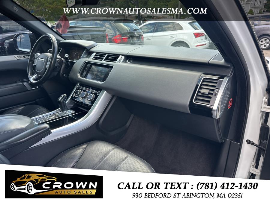 2015 Land Rover Range Rover Sport 4WD 4dr Supercharged, available for sale in Abington, Massachusetts | Crown Auto Sales. Abington, Massachusetts 2015 Land Rover Range Rover Sport 4WD 4dr Supercharged, available for sale in Abington, Massachusetts | Crown Auto Sales. Abington, Massachusetts