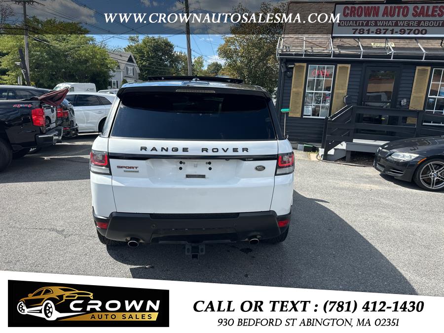 2015 Land Rover Range Rover Sport 4WD 4dr Supercharged, available for sale in Abington, Massachusetts | Crown Auto Sales. Abington, Massachusetts 2015 Land Rover Range Rover Sport 4WD 4dr Supercharged, available for sale in Abington, Massachusetts | Crown Auto Sales. Abington, Massachusetts