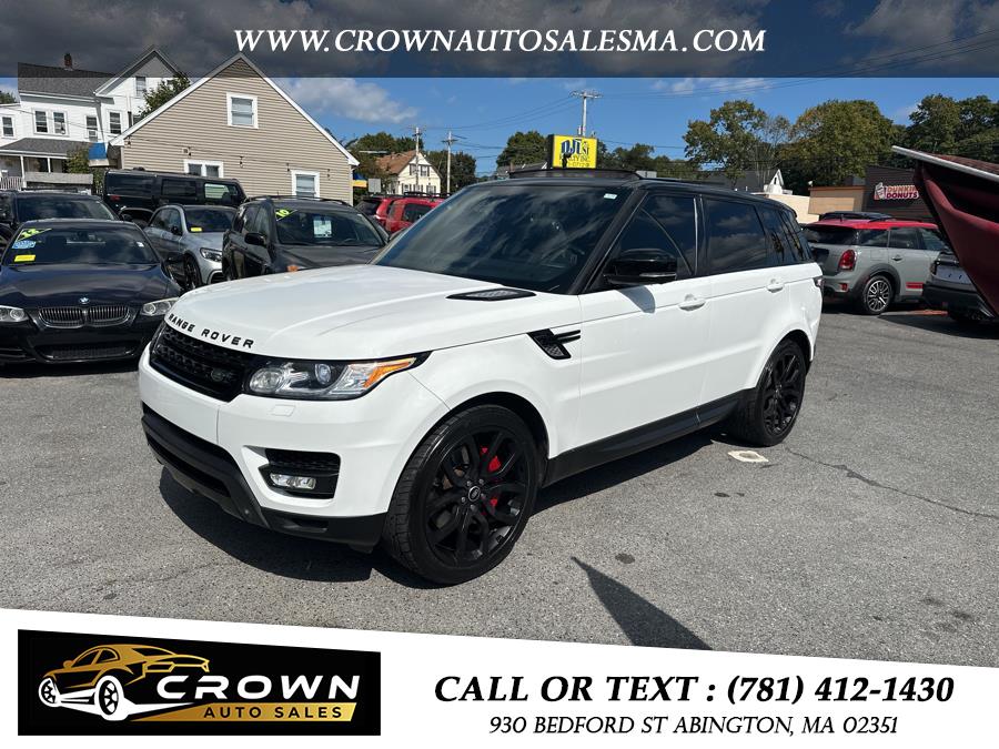 2015 Land Rover Range Rover Sport 4WD 4dr Supercharged, available for sale in Abington, Massachusetts | Crown Auto Sales. Abington, Massachusetts 2015 Land Rover Range Rover Sport 4WD 4dr Supercharged, available for sale in Abington, Massachusetts | Crown Auto Sales. Abington, Massachusetts