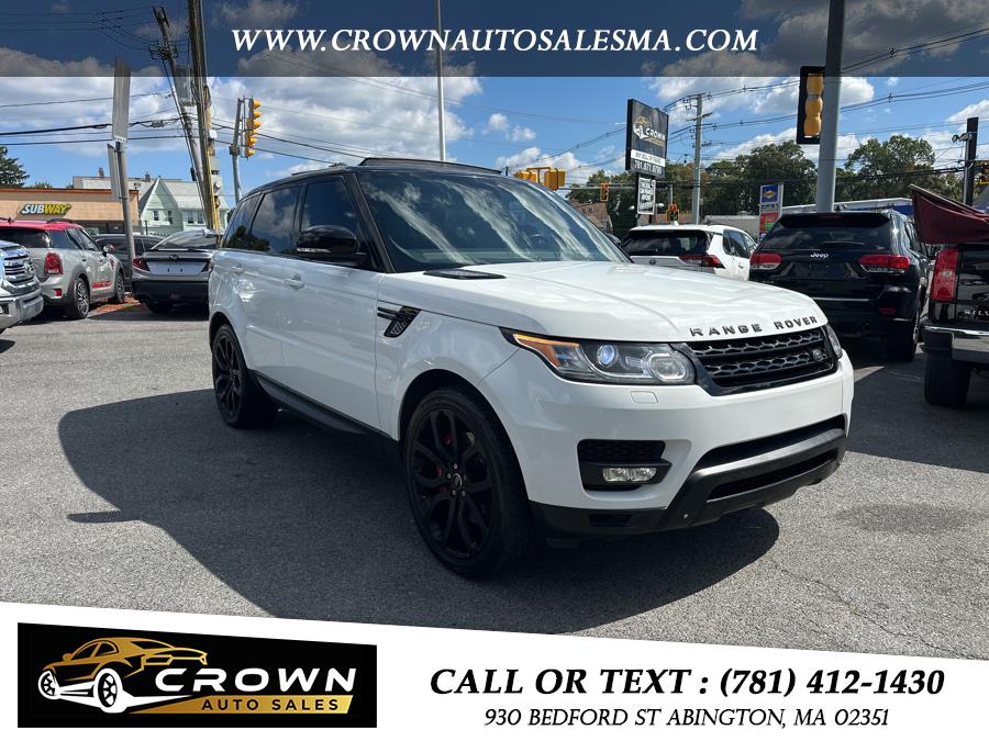 2015 Land Rover Range Rover Sport 4WD 4dr Supercharged, available for sale in Abington, Massachusetts | Crown Auto Sales. Abington, Massachusetts 2015 Land Rover Range Rover Sport 4WD 4dr Supercharged, available for sale in Abington, Massachusetts | Crown Auto Sales. Abington, Massachusetts