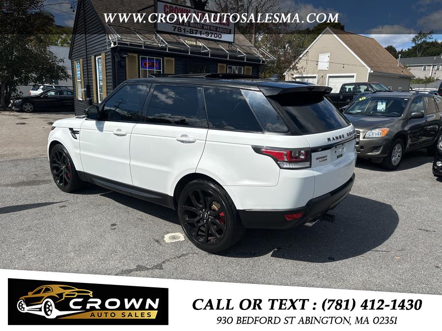 2015 Land Rover Range Rover Sport 4WD 4dr Supercharged, available for sale in Abington, Massachusetts | Crown Auto Sales. Abington, Massachusetts 2015 Land Rover Range Rover Sport 4WD 4dr Supercharged, available for sale in Abington, Massachusetts | Crown Auto Sales. Abington, Massachusetts
