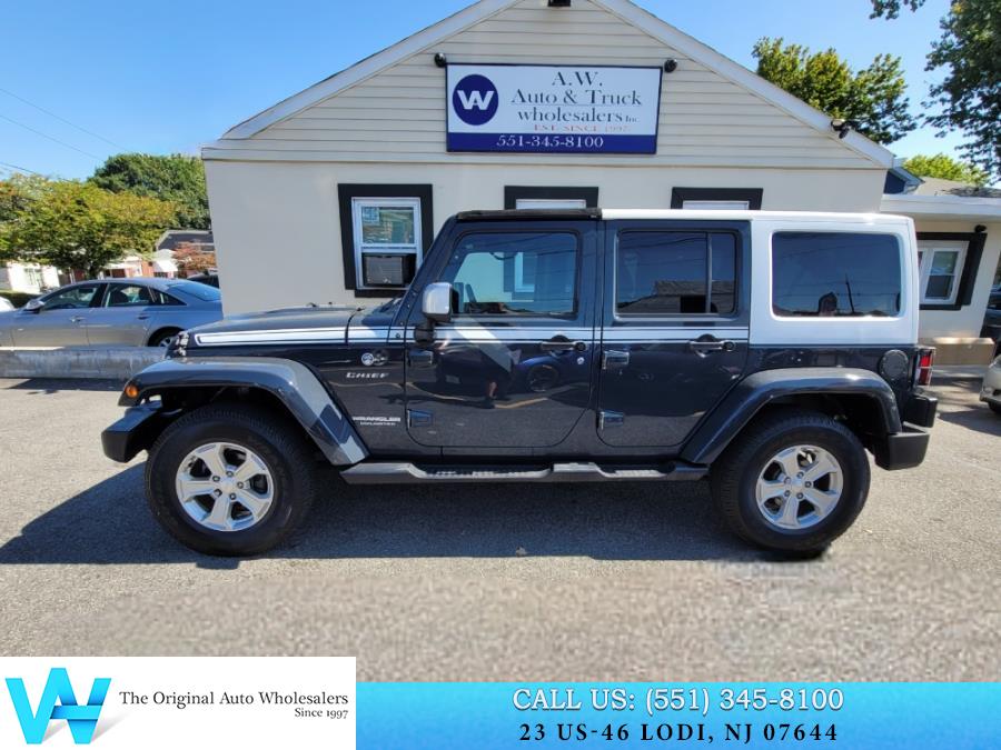 2017 Jeep Wrangler Unlimited Sahara 4x4, available for sale in Lodi, New Jersey | AW Auto & Truck Wholesalers, Inc. Lodi, New Jersey 2017 Jeep Wrangler Unlimited Sahara 4x4, available for sale in Lodi, New Jersey | AW Auto & Truck Wholesalers, Inc. Lodi, New Jersey