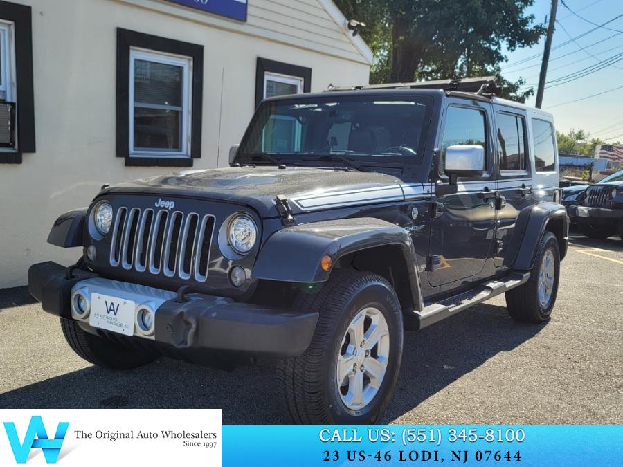 2017 Jeep Wrangler Unlimited Sahara 4x4, available for sale in Lodi, New Jersey | AW Auto & Truck Wholesalers, Inc. Lodi, New Jersey 2017 Jeep Wrangler Unlimited Sahara 4x4, available for sale in Lodi, New Jersey | AW Auto & Truck Wholesalers, Inc. Lodi, New Jersey
