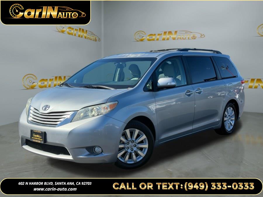 2013 Toyota Sienna 5dr 7-Pass Van V6 Ltd FWD (Natl), available for sale in Santa Ana, California | Carin Auto. Santa Ana, California 2013 Toyota Sienna 5dr 7-Pass Van V6 Ltd FWD (Natl), available for sale in Santa Ana, California | Carin Auto. Santa Ana, California