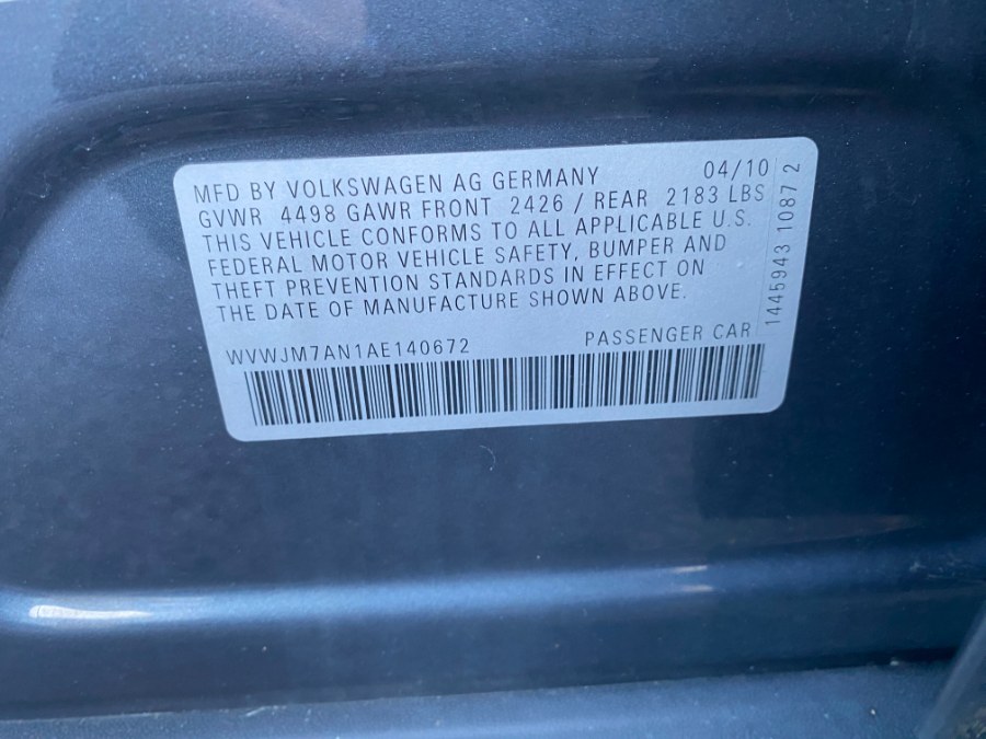 2010 Volkswagen Passat Sedan 4dr DSG Komfort FWD PZEV, available for sale in Bethlehem, Pennsylvania | Best Auto Deals LLC. Bethlehem, Pennsylvania 2010 Volkswagen Passat Sedan 4dr DSG Komfort FWD PZEV, available for sale in Bethlehem, Pennsylvania | Best Auto Deals LLC. Bethlehem, Pennsylvania
