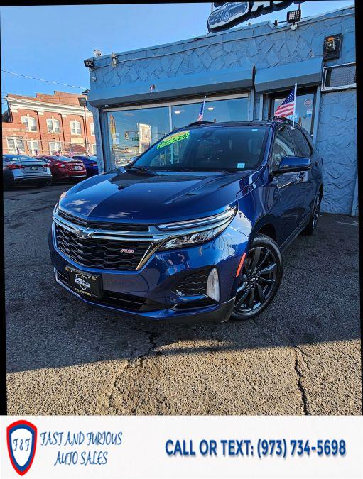 2022 Chevrolet Equinox RS Sport Utility 4D, available for sale in Newark, New Jersey | Fast and Furious Auto Sales. Newark, New Jersey 2022 Chevrolet Equinox RS Sport Utility 4D, available for sale in Newark, New Jersey | Fast and Furious Auto Sales. Newark, New Jersey