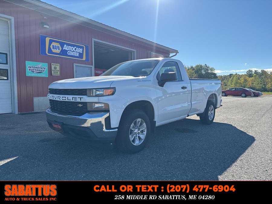 2020 Chevrolet Silverado 1500 2WD Reg Cab 140" Work Truck, available for sale in Sabattus, Maine | Sabattus Auto and Truck Sales Inc. Sabattus, Maine 2020 Chevrolet Silverado 1500 2WD Reg Cab 140" Work Truck, available for sale in Sabattus, Maine | Sabattus Auto and Truck Sales Inc. Sabattus, Maine