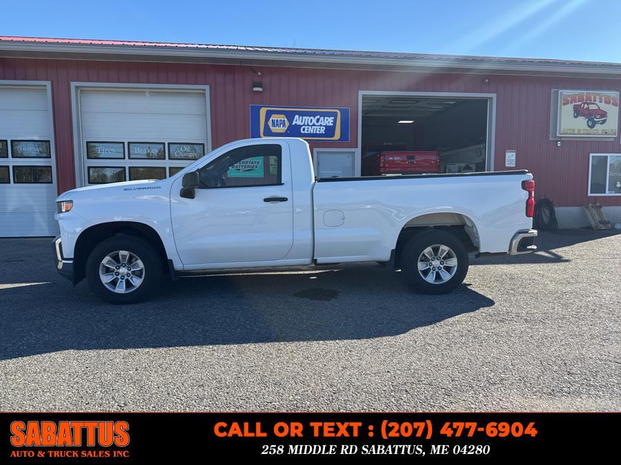 2020 Chevrolet Silverado 1500 2WD Reg Cab 140" Work Truck, available for sale in Sabattus, Maine | Sabattus Auto and Truck Sales Inc. Sabattus, Maine 2020 Chevrolet Silverado 1500 2WD Reg Cab 140" Work Truck, available for sale in Sabattus, Maine | Sabattus Auto and Truck Sales Inc. Sabattus, Maine
