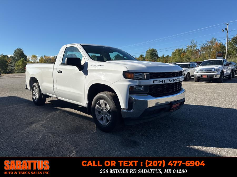 2020 Chevrolet Silverado 1500 2WD Reg Cab 140" Work Truck, available for sale in Sabattus, Maine | Sabattus Auto and Truck Sales Inc. Sabattus, Maine 2020 Chevrolet Silverado 1500 2WD Reg Cab 140" Work Truck, available for sale in Sabattus, Maine | Sabattus Auto and Truck Sales Inc. Sabattus, Maine