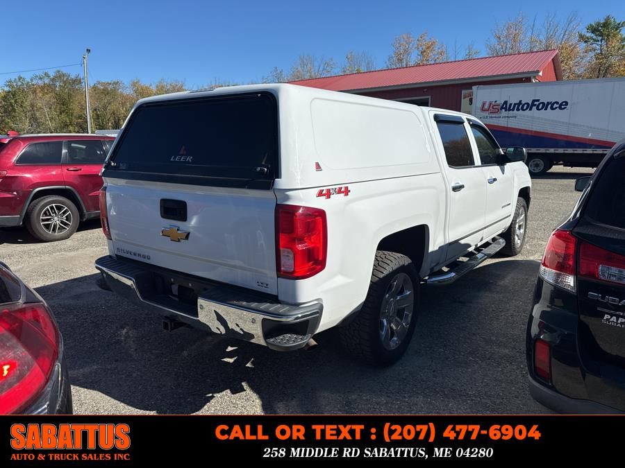 2018 Chevrolet Silverado 1500 4WD Crew Cab 143.5" LTZ w/1LZ, available for sale in Sabattus, Maine | Sabattus Auto and Truck Sales Inc. Sabattus, Maine 2018 Chevrolet Silverado 1500 4WD Crew Cab 143.5" LTZ w/1LZ, available for sale in Sabattus, Maine | Sabattus Auto and Truck Sales Inc. Sabattus, Maine