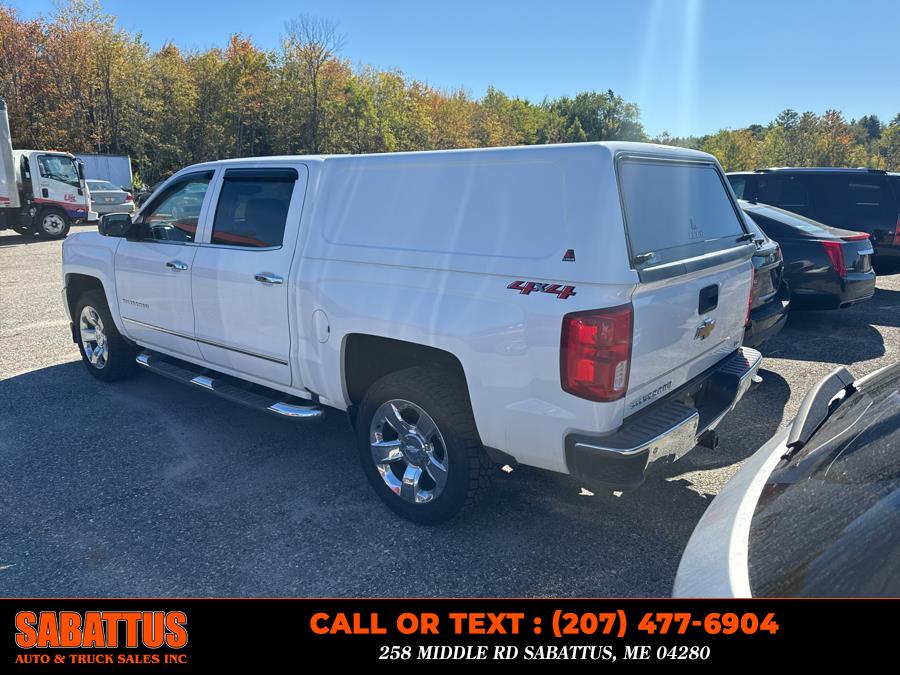 2018 Chevrolet Silverado 1500 4WD Crew Cab 143.5" LTZ w/1LZ, available for sale in Sabattus, Maine | Sabattus Auto and Truck Sales Inc. Sabattus, Maine 2018 Chevrolet Silverado 1500 4WD Crew Cab 143.5" LTZ w/1LZ, available for sale in Sabattus, Maine | Sabattus Auto and Truck Sales Inc. Sabattus, Maine