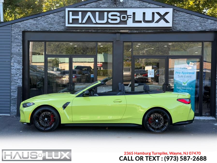 2023 BMW M4 Competition xDrive Convertible, available for sale in Wayne, New Jersey | Haus of Lux. Wayne, New Jersey 2023 BMW M4 Competition xDrive Convertible, available for sale in Wayne, New Jersey | Haus of Lux. Wayne, New Jersey