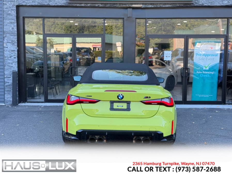 2023 BMW M4 Competition xDrive Convertible, available for sale in Wayne, New Jersey | Haus of Lux. Wayne, New Jersey 2023 BMW M4 Competition xDrive Convertible, available for sale in Wayne, New Jersey | Haus of Lux. Wayne, New Jersey