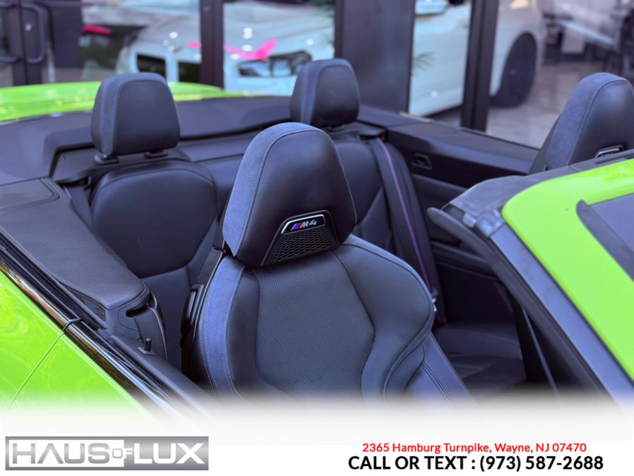 2023 BMW M4 Competition xDrive Convertible, available for sale in Wayne, New Jersey | Haus of Lux. Wayne, New Jersey 2023 BMW M4 Competition xDrive Convertible, available for sale in Wayne, New Jersey | Haus of Lux. Wayne, New Jersey