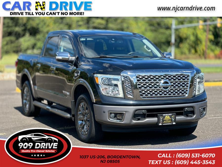 2017 Nissan Titan Platinum Reserve, available for sale in BORDENTOWN, New Jersey | 909 Drive. BORDENTOWN, New Jersey 2017 Nissan Titan Platinum Reserve, available for sale in BORDENTOWN, New Jersey | 909 Drive. BORDENTOWN, New Jersey