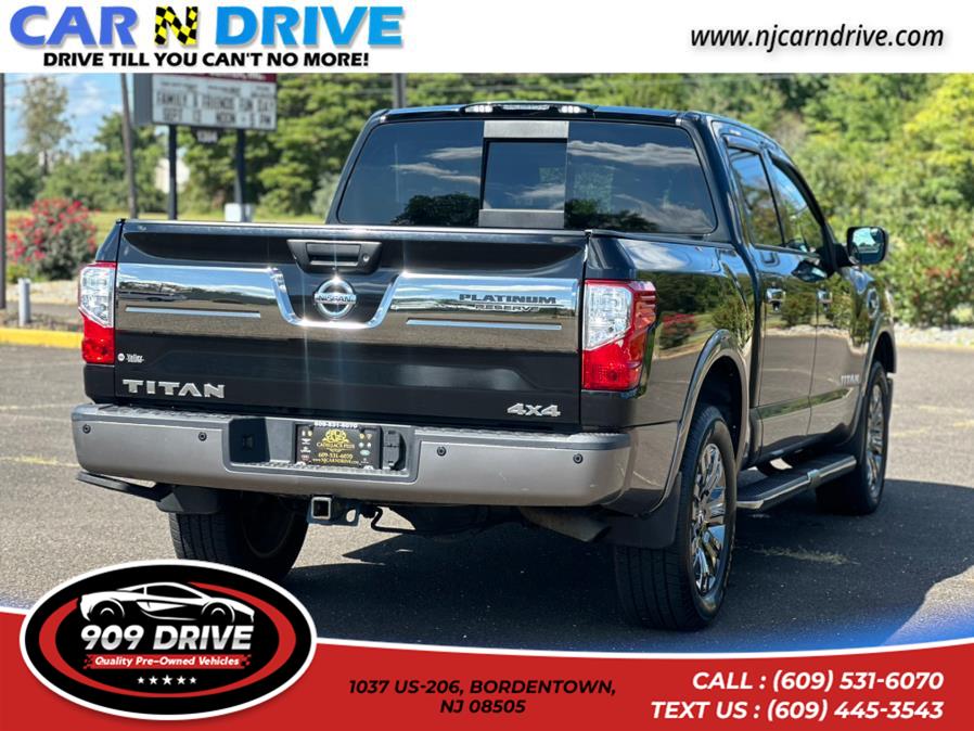 2017 Nissan Titan Platinum Reserve, available for sale in BORDENTOWN, New Jersey | 909 Drive. BORDENTOWN, New Jersey 2017 Nissan Titan Platinum Reserve, available for sale in BORDENTOWN, New Jersey | 909 Drive. BORDENTOWN, New Jersey